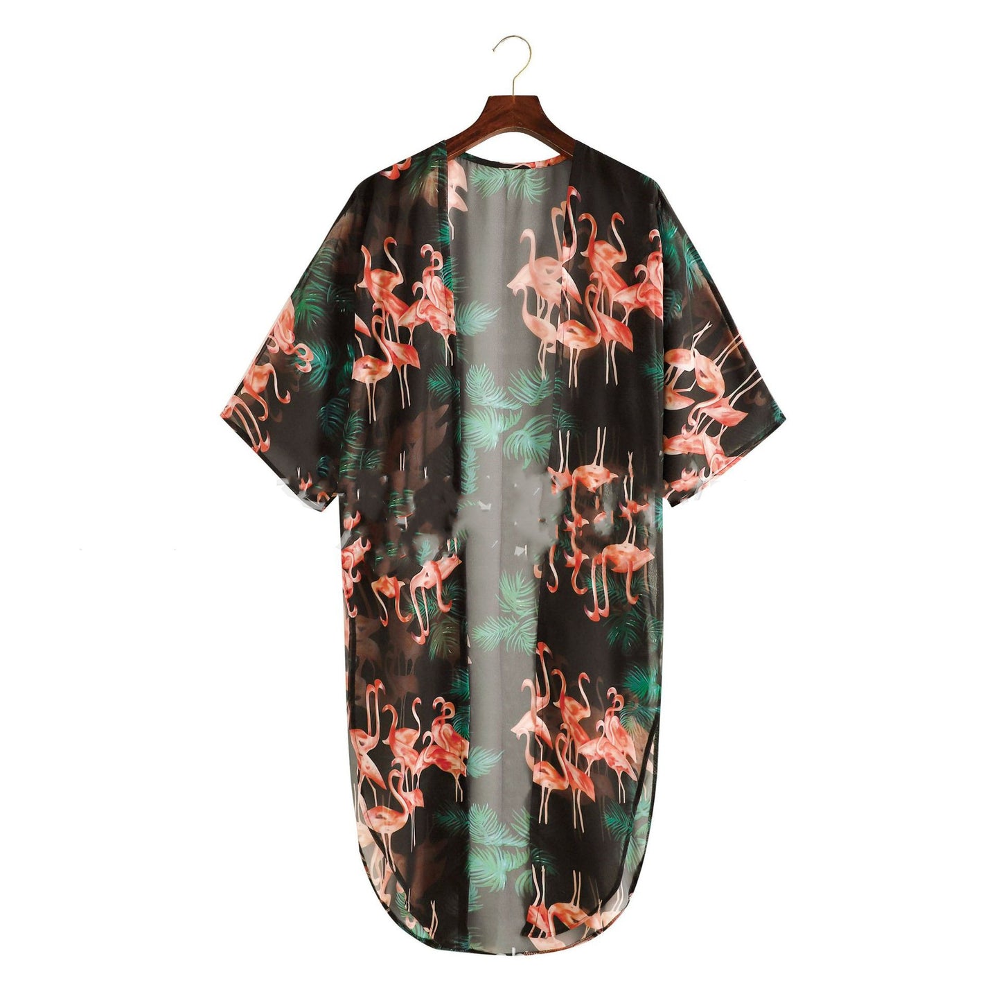 Chiffon Beach Cover-Up Shirt for Summer Seaside Vacations