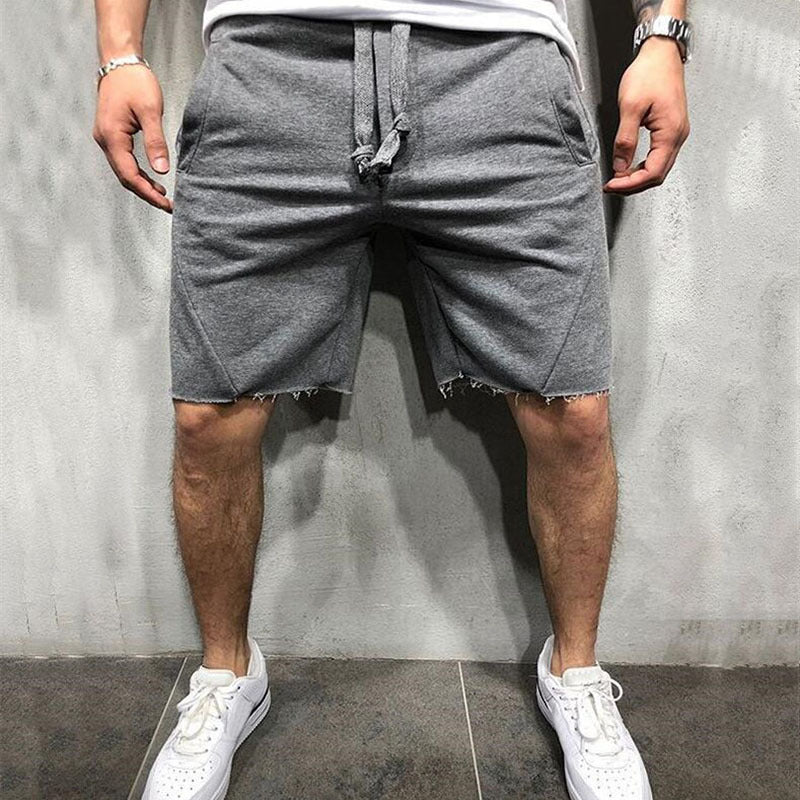 Men's Summer Gym Shorts - Sporty Grey