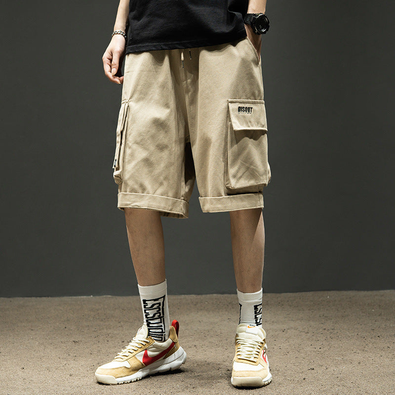 Men's Cargo Shorts with Pockets - Summer Style